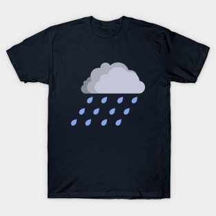 Rain Cloud Symbol T-Shirt